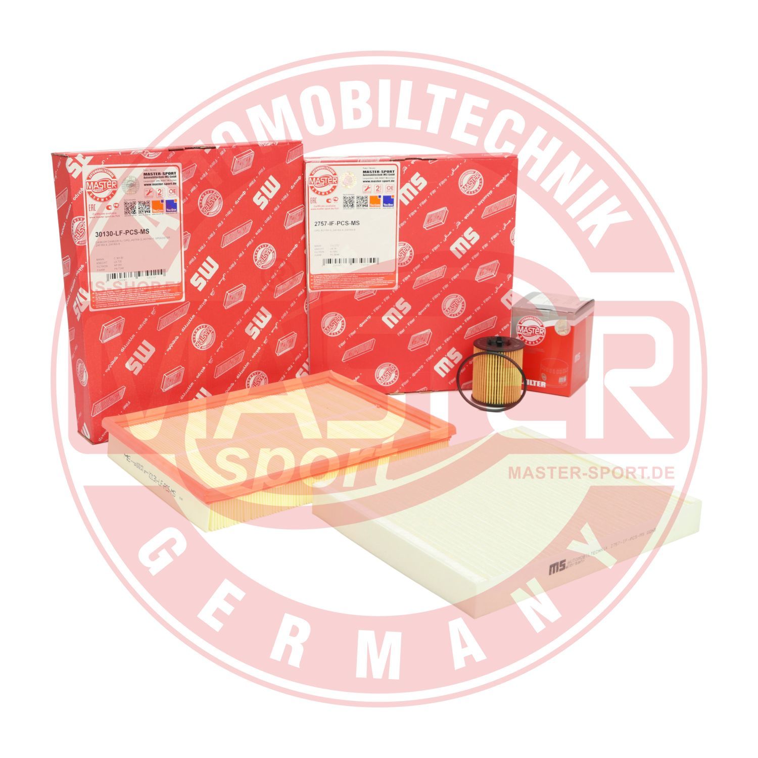 E-shop Filter - Sada MASTER-SPORT GERMANY 450001302