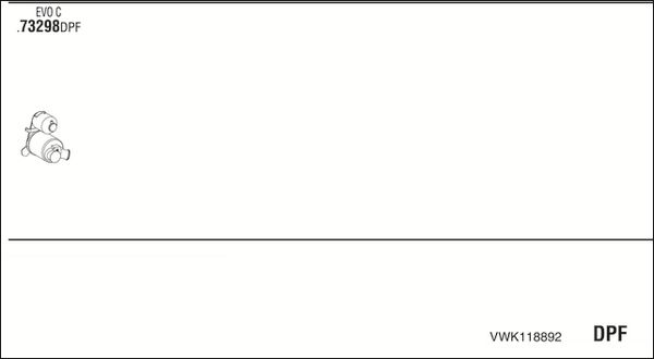 Układ wydechowy WALKER VWK118892