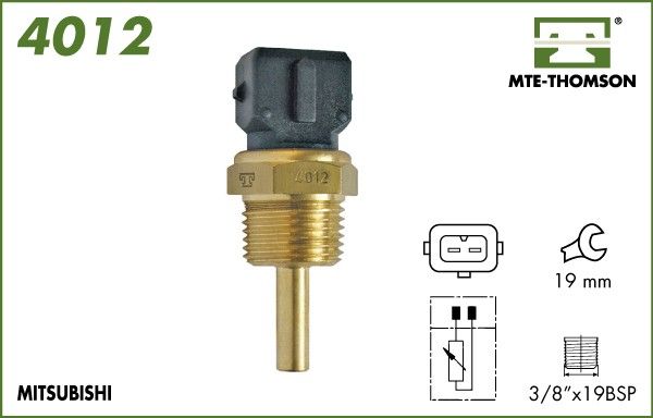 Czujnik, temperatura płynu chłodzącego MTE-THOMSON 4012