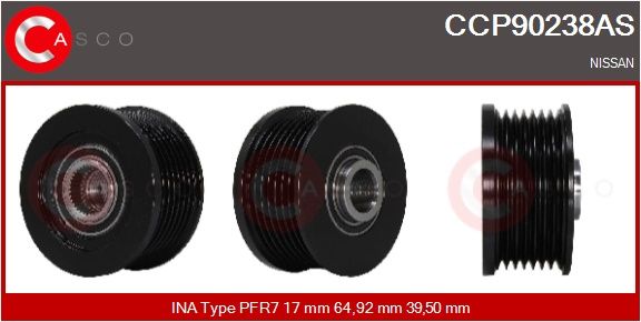 Levně Řemenice, generátor CASCO CCP90238AS