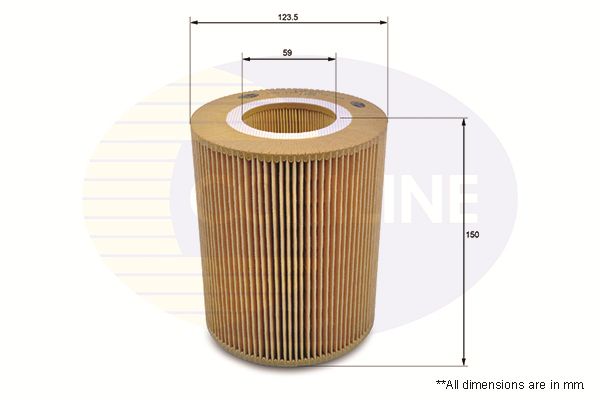Filtr powietrza COMLINE EAF070