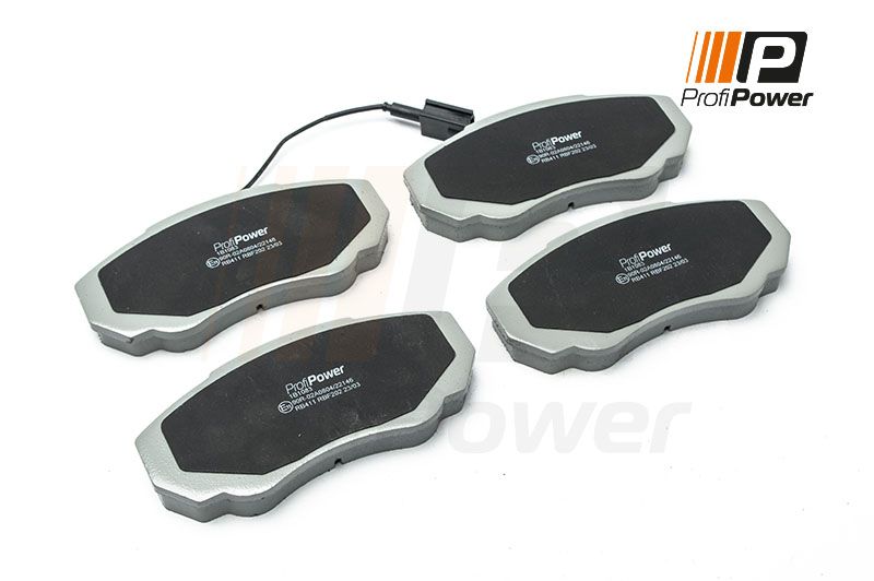 E-shop Sada brzdových platničiek kotúčovej brzdy ProfiPower 1B1083