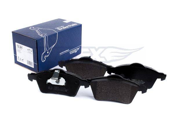 Levně Sada brzdových destiček, kotoučová brzda TOMEX Brakes 13-91