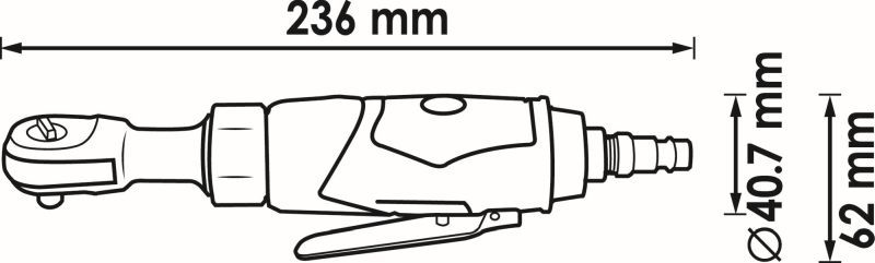 Visseuse à cliquet (air comprimé)