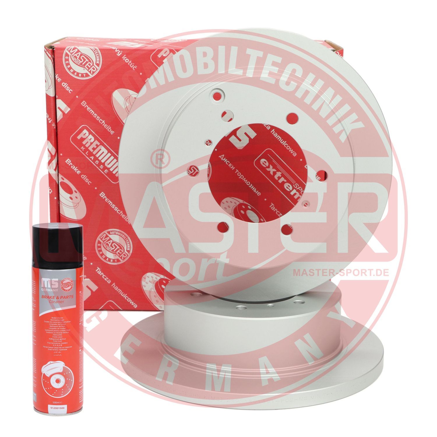 Tarcza hamulcowa MASTER-SPORT GERMANY 24011801301-SET-MSP