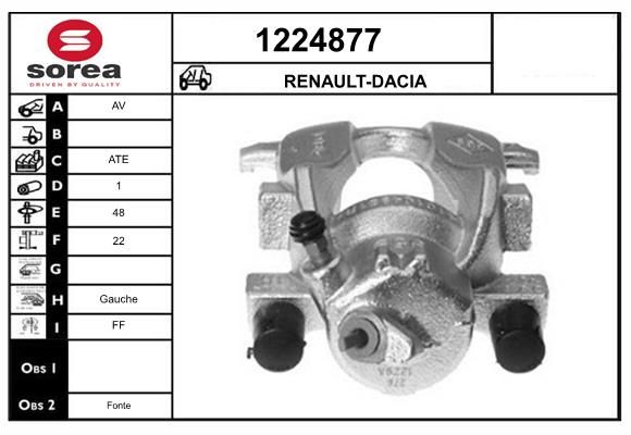 ETRIER / RENAULT / AV