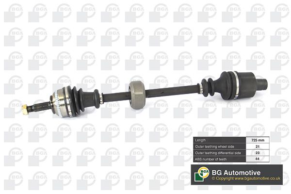 Wał napędowy BGA DS7300RA