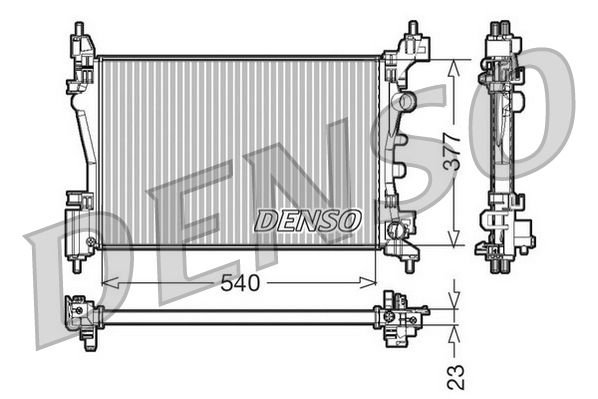 Radiateur, refroidissement du moteur