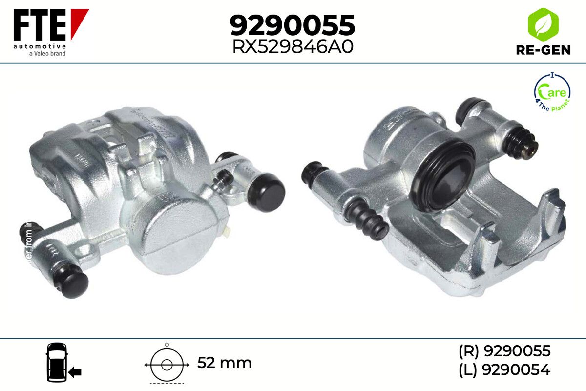 Etrier frana FTE 9290055