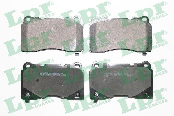 Zestaw klocków hamulcowych, hamulce tarczowe LPR 05P1773