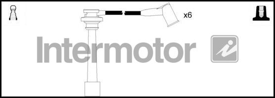 Zestaw przewodów zapłonowych INTERMOTOR 76114