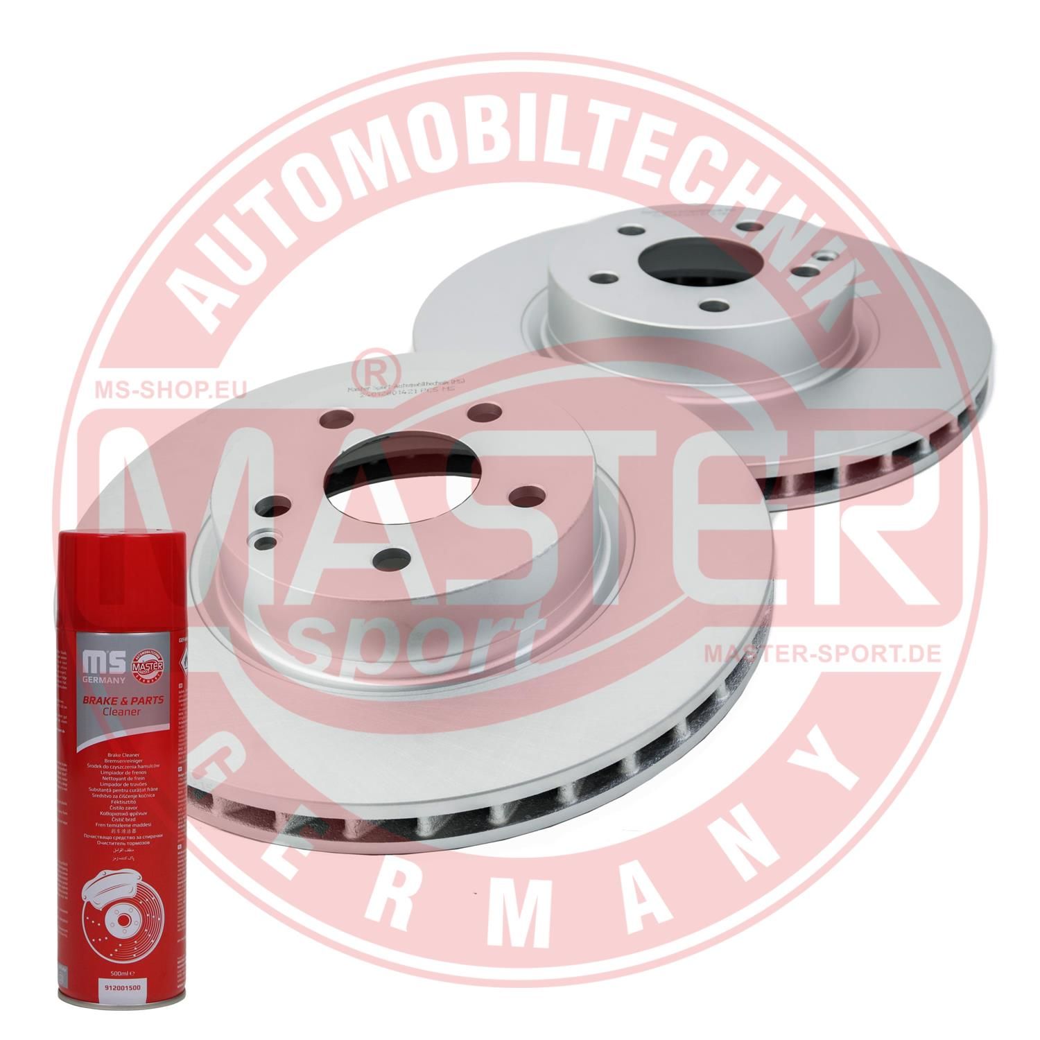 Tarcza hamulcowa MASTER-SPORT GERMANY 24012801421PR-SET-MSP