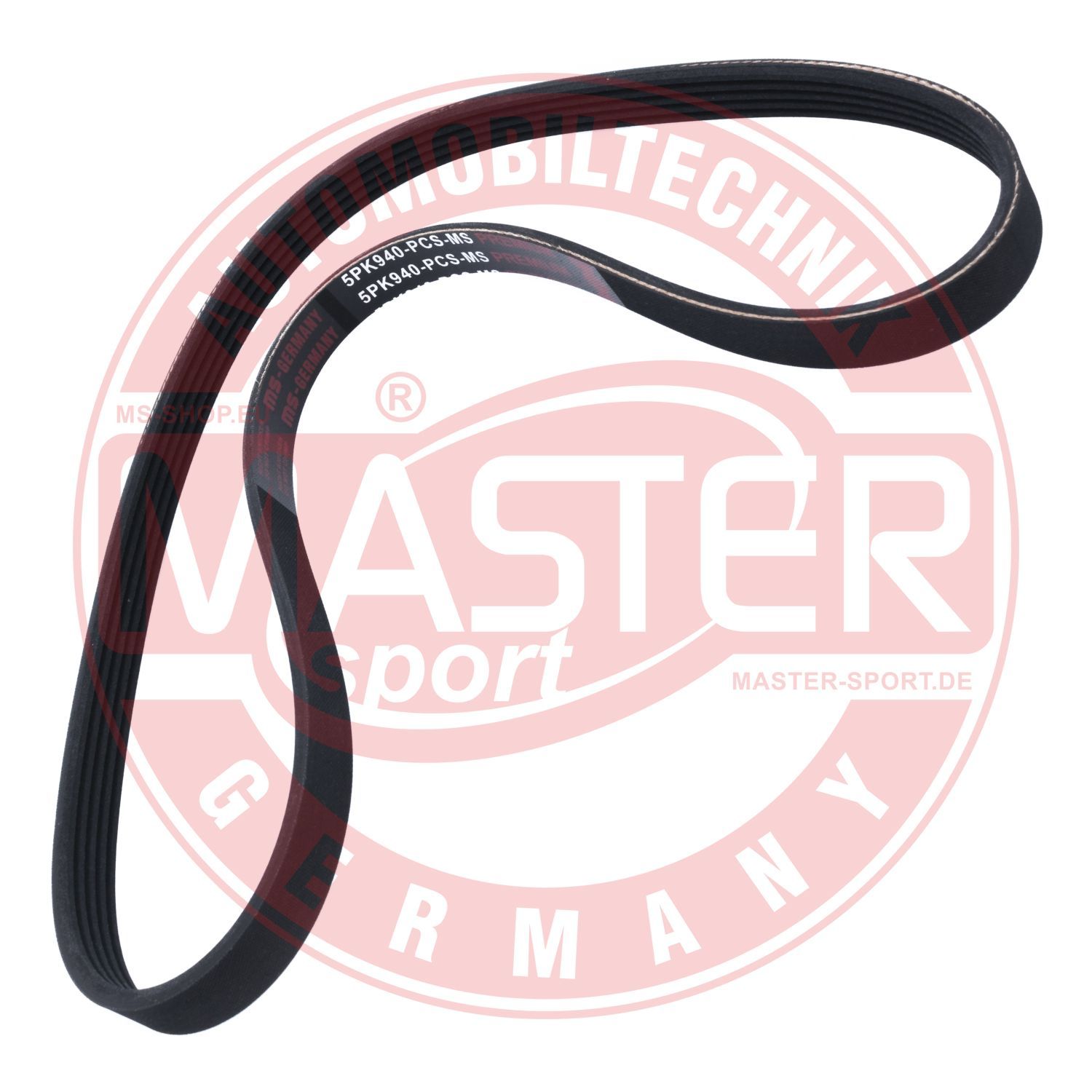 Pasek klinowy wielorowkowy MASTER-SPORT GERMANY 5PK940-PCS-MS