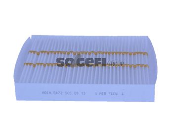 Filtr, wentylacja przestrzeni pasażerskiej TECNOCAR E472