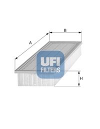 Vzduchový filtr UFI 30.201.00