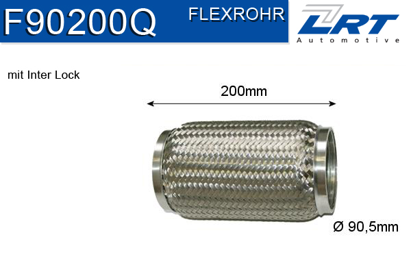 Teava flexibila, esapament LRT F90200Q