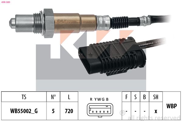 Sonda lambda KW 498580