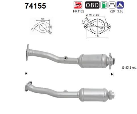 Katalizator AS 200103HD0A