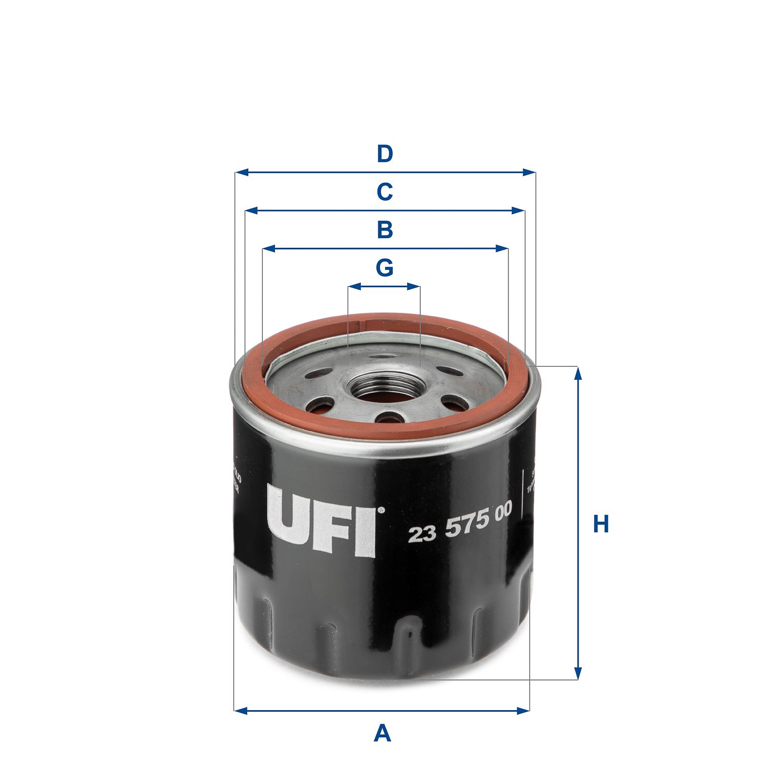 Olejový filter UFI 23.575.00