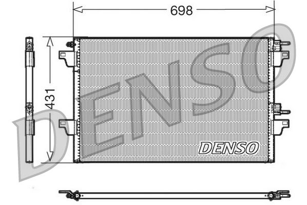 Skraplacz, klimatyzacja DENSO DCN23022
