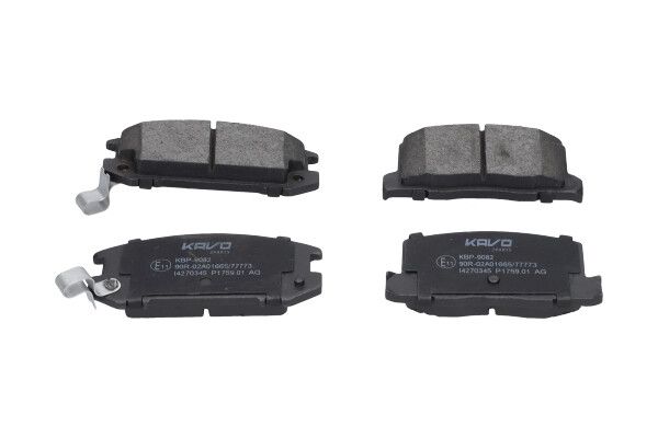 set placute frana,frana disc KAVO PARTS KBP-9082