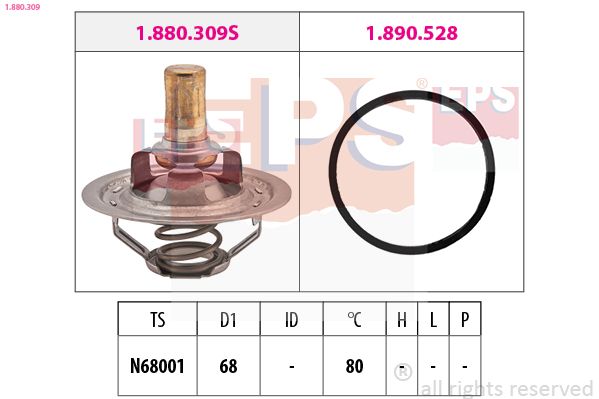 Termostat, środek chłodzący EPS 1.880.309