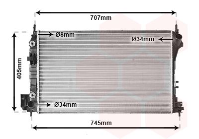 Radiateur, refroidissement du moteur
