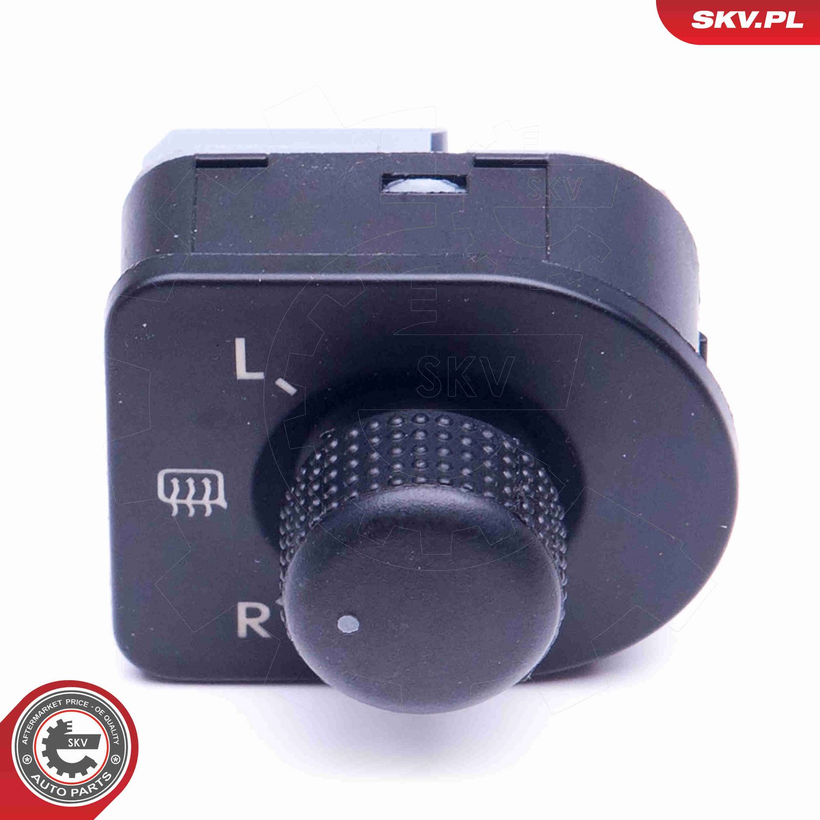 Slēdzis, ārējo atpakaļskata spoguļu regulēšana