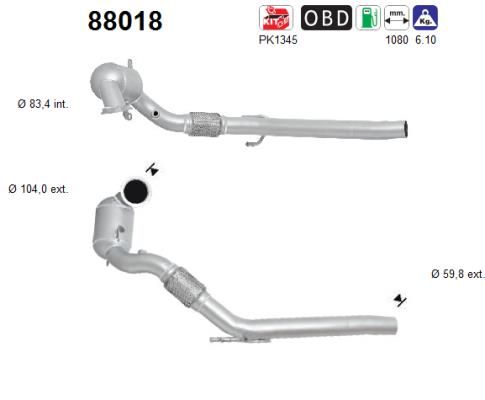 Katalizator AS 88018