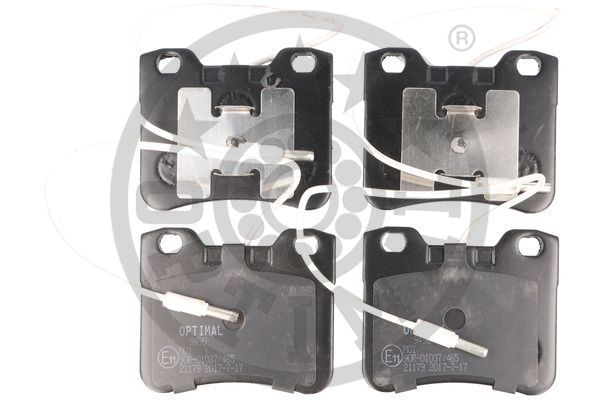 Zestaw klocków hamulcowych, hamulce tarczowe OPTIMAL BP-09490