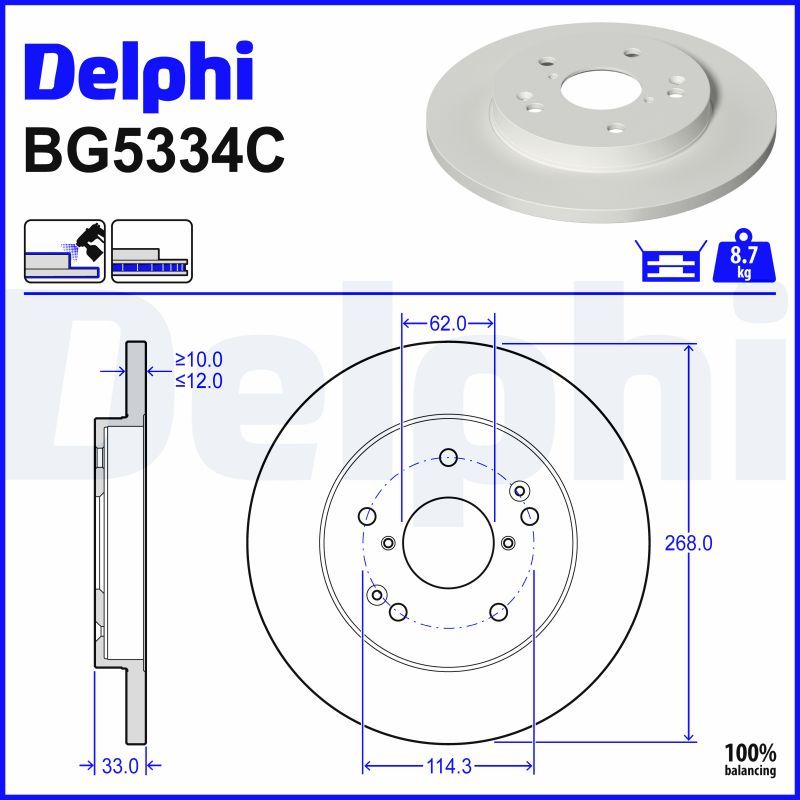 DELPHI BG5334C