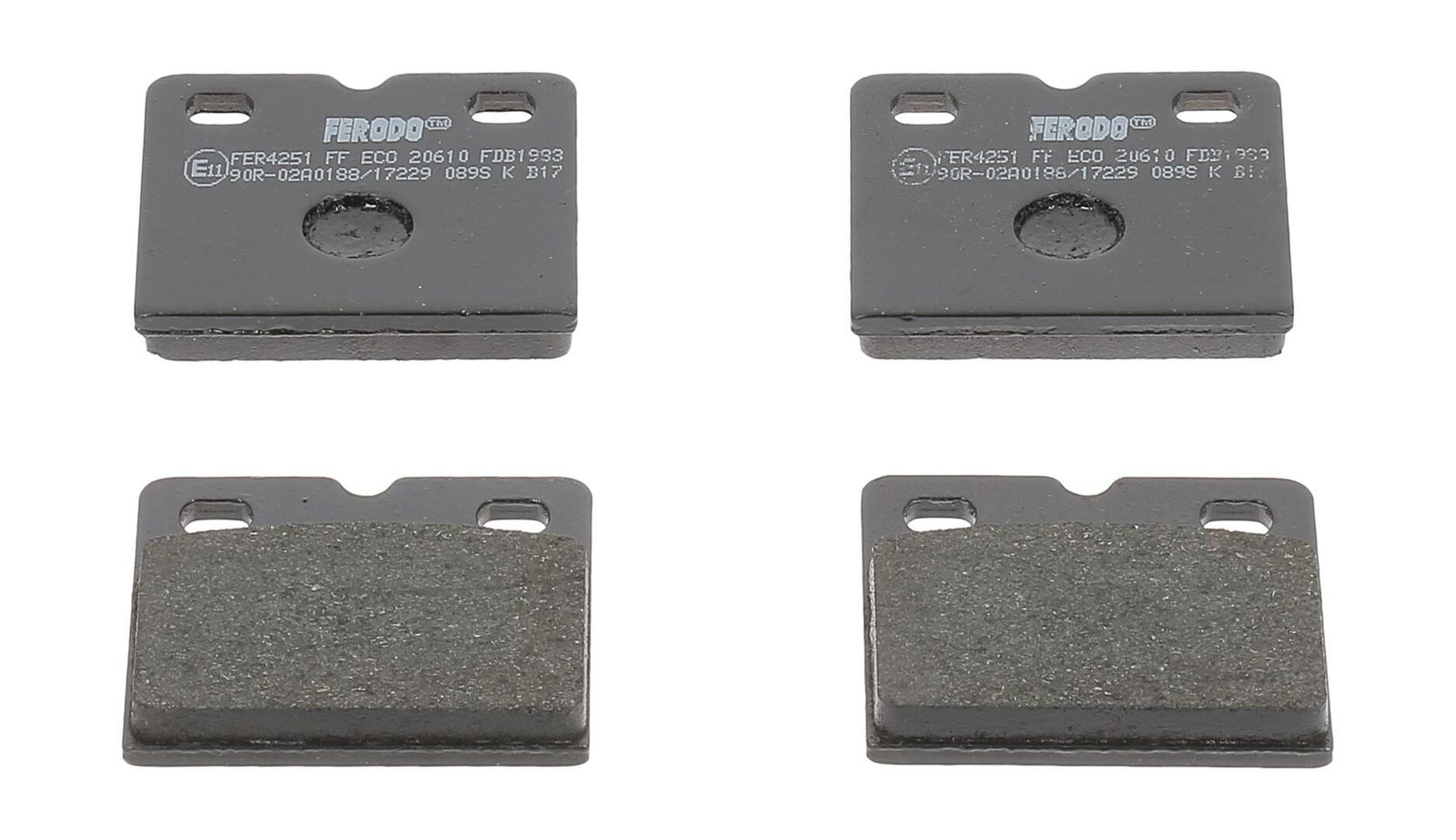 set placute frana,frana disc FERODO FDB1983