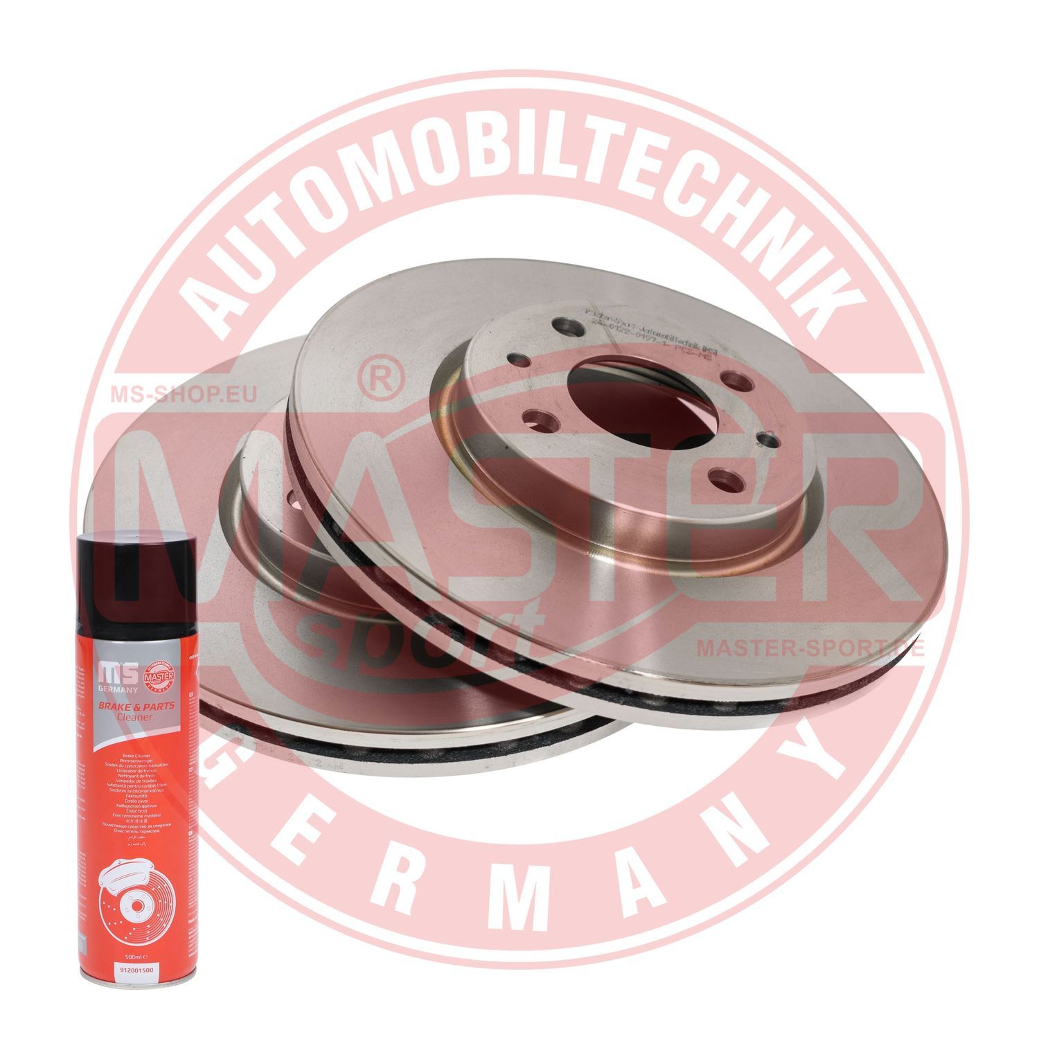 Tarcza hamulcowa MASTER-SPORT GERMANY 24012201971-SET-MSP