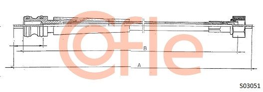 Linka tachografu COFLE 92.S03051