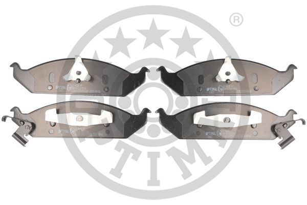 Zestaw klocków hamulcowych, hamulce tarczowe OPTIMAL BP-10037