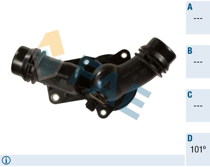 termostat,lichid racire FAE 5348601