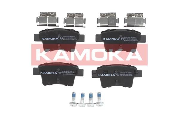 Zestaw klocków hamulcowych, hamulce tarczowe KAMOKA JQ101220