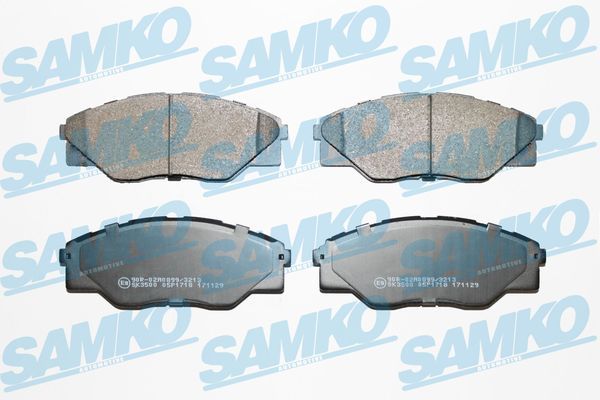 Sada brzdových destiček, kotoučová brzda SAMKO 5SP1718