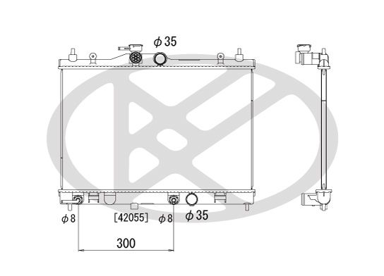 Radiator, racire motor KOYORAD PL021810R