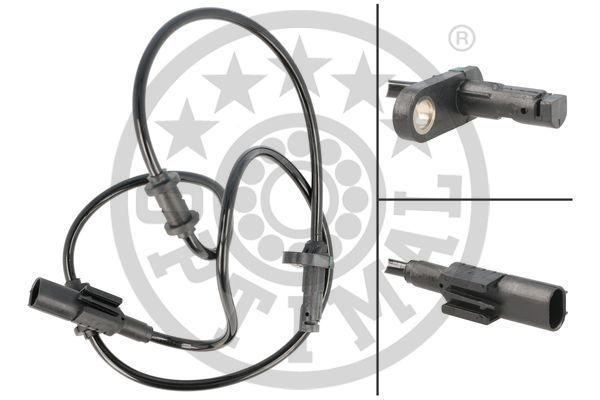 Czujnik, prędkość obrotowa koła OPTIMAL 06-S315