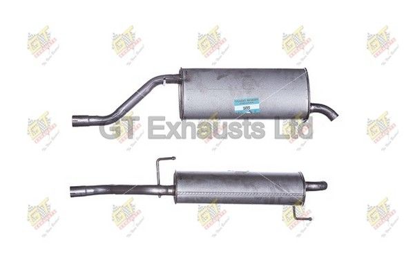 GT Exhausts - Rear Silencer