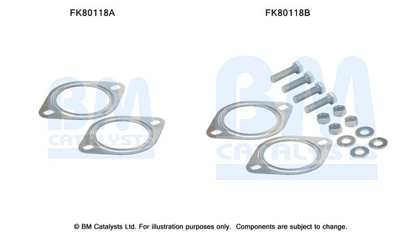 Zestaw montażowy, katalizator BM CATALYSTS FK80118