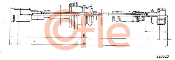 Linka tachografu COFLE 92.S20020