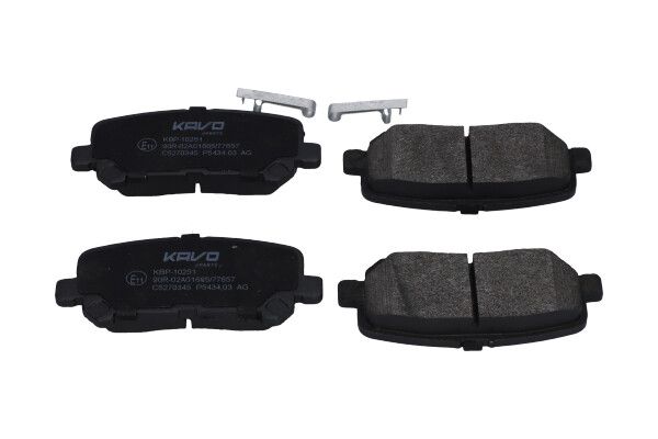 set placute frana,frana disc KAVO PARTS KBP-10251