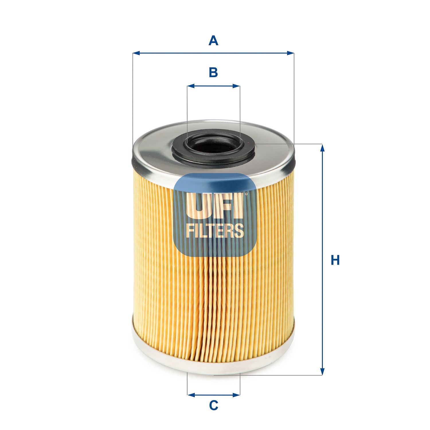 Palivový filter UFI 26.687.00