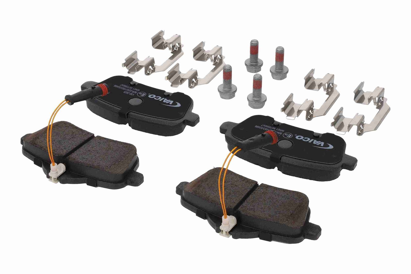 Kit de plaquettes de frein, frein à disque