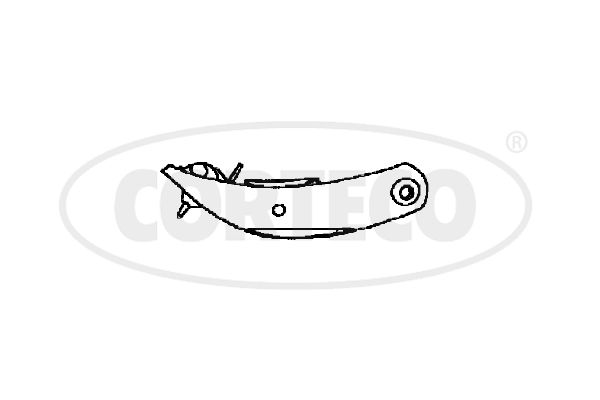 Wahacz, zawieszenie koła CORTECO 49400643