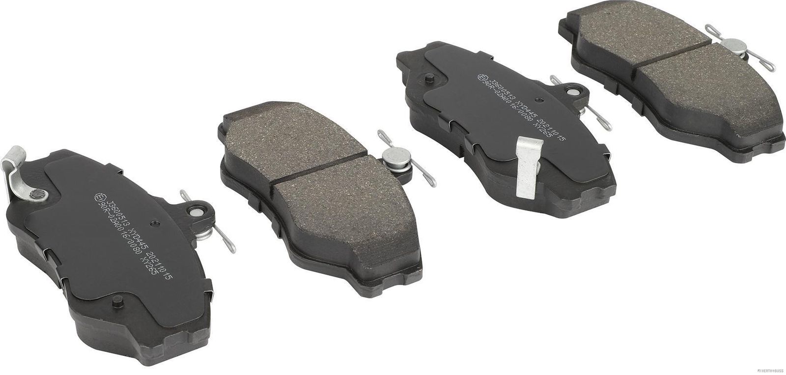 set placute frana,frana disc HERTH+BUSS JAKOPARTS J3600513