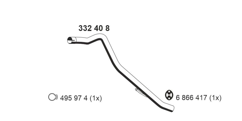 Racord evacuare ERNST 332408
