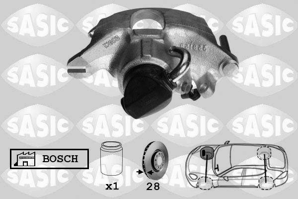 Zacisk hamulca SASIC SCA0095